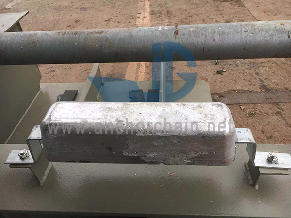 Aluminiumanod för ballastvattentank