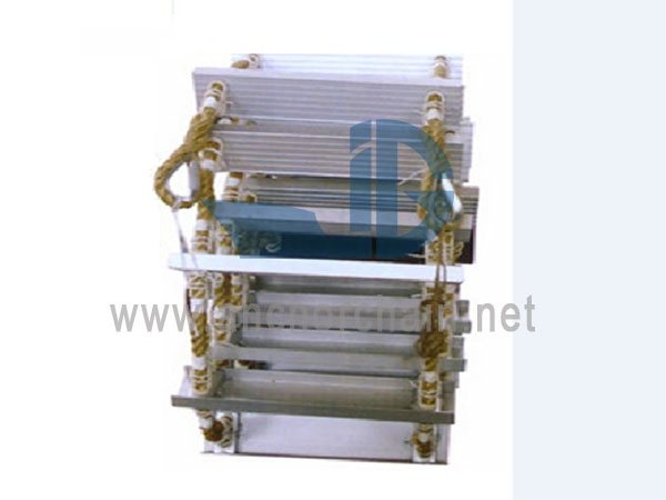 Aluminiummonterad skeppsrepstege