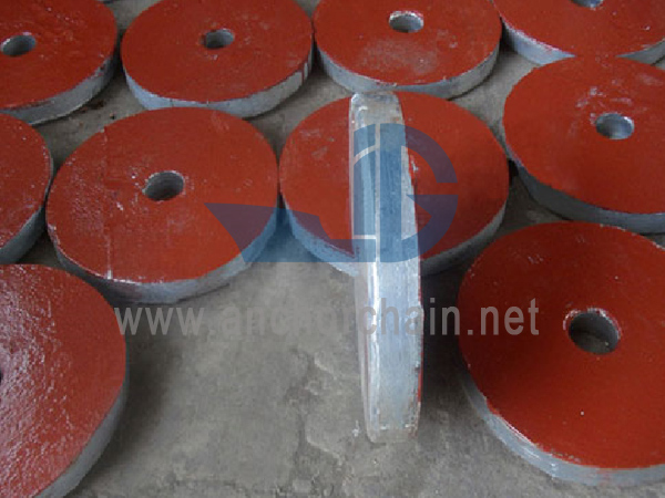 Skivtyp Aluminium Offeranod