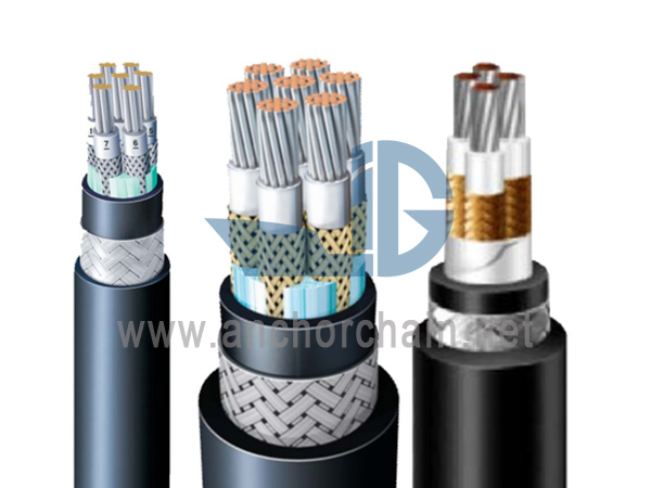 JIS C3410 Individuell skärm Styrkabel ombord