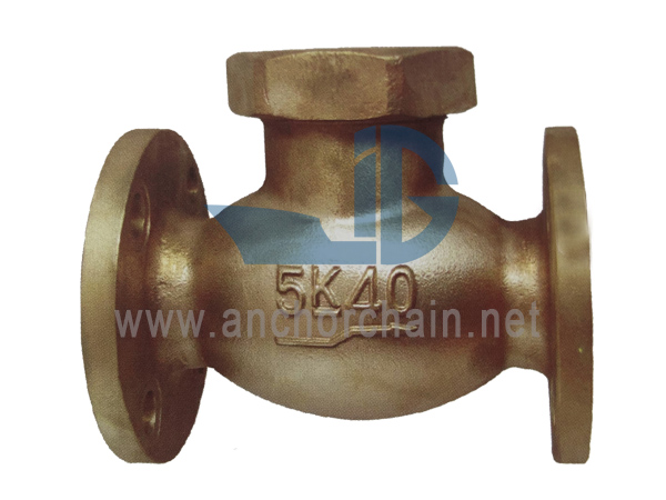 JIS F 7415 Bronze 5K Lift Back Globe Ventiler (Union Bonnet Type)