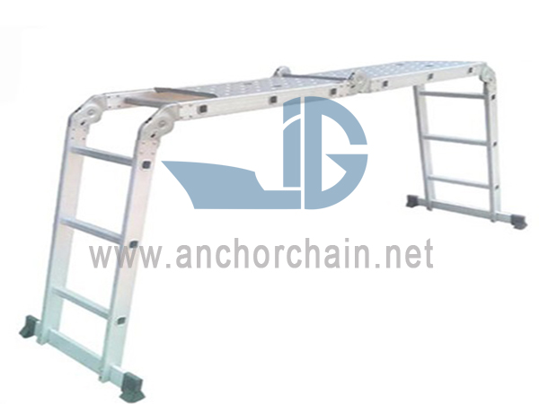 Marin aluminium vikbar landgång