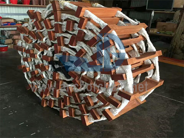 Montera skeppets repstege