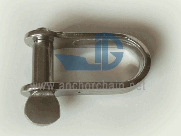 Plate Dee Shackle, SS304 ELLER SS316