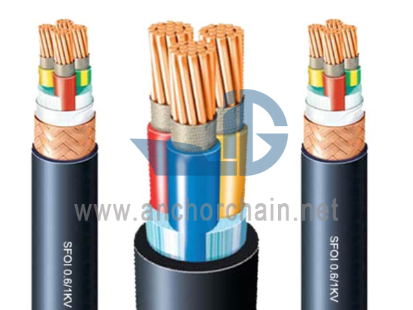 SFOI Brandbeständig strömkabel ombord 0,61KV