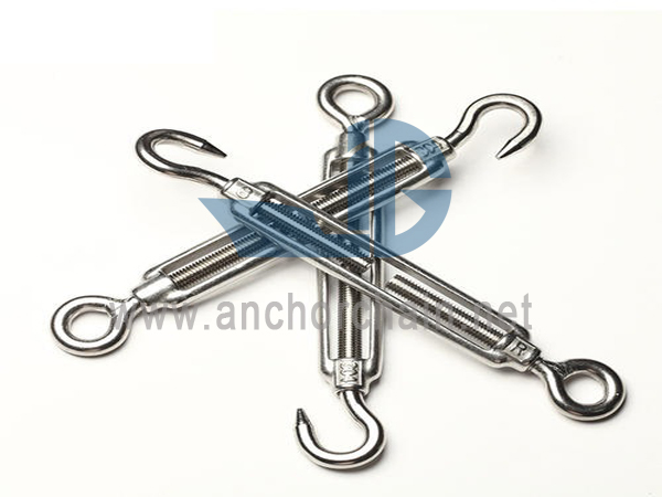 Spänne Ramtyp Hook Eye SS304 ELLER SS316