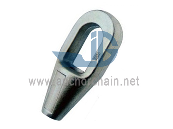 US Type Wire Rope Stäng Spelter Socket